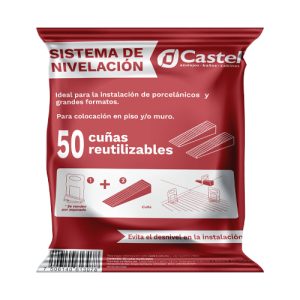 Cuñas de nivelación reutilizables x 50pcs