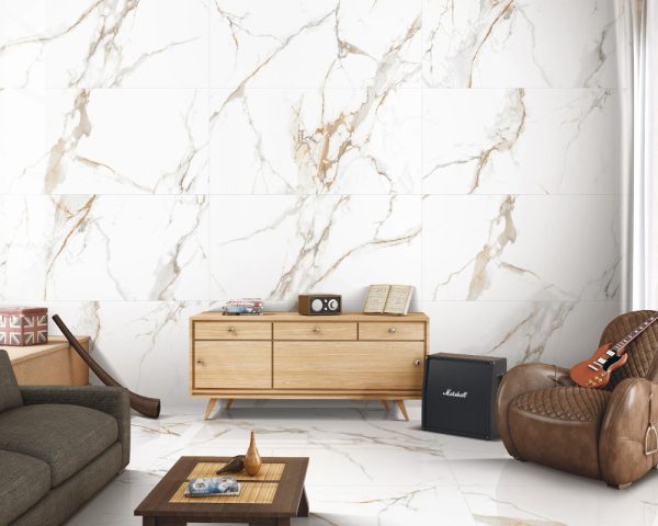 Porcelanato Carrara Gold 60 x 120cm