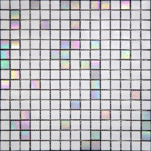 Mosaico Veneciano Neve 33x33 cm